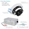 Luxrite 3 Inch Gimbal LED Recessed Downlight 5CCT 2700K-5000K 8W 600LM Dimmable Damp Rated IC Rated LR23220-1PK - alternate 4